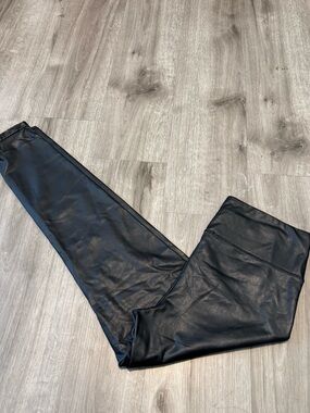 BAGATELLE COLLECTION |  Black Faux Leather Leggings